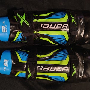 Youth Bauer X 10" Shin Pads (Used)