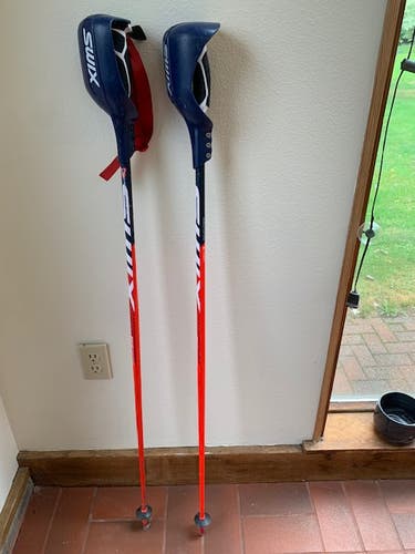 Swix Racing Ski Poles (Used) with pole guards