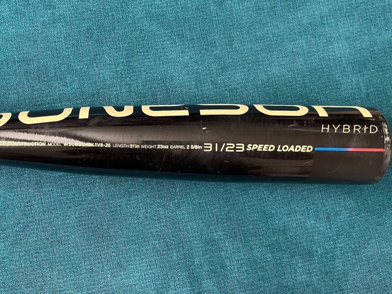 2025 Warstic Bonesaber Hybrid USABat Certified Bat (-8) 23 oz 31" (Used)