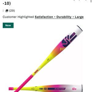 Easton Dub Composite USSSA Certified Bat (-10) 20 oz 30" (New)