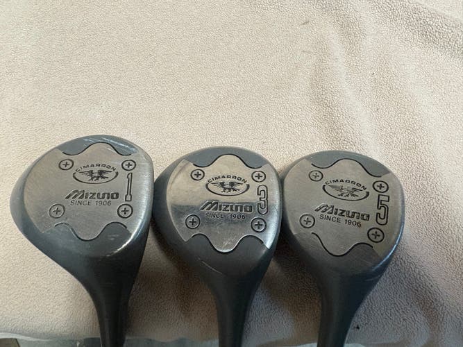 Men's Mizuno Cimmaron Fairway woods Clubs (Full Set) Senior Flex (Used)