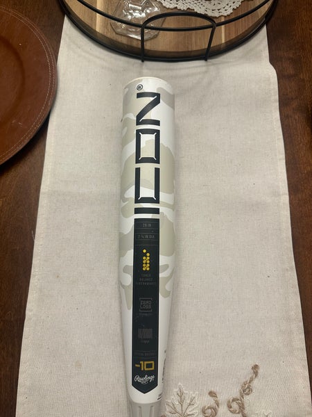 2024 Rawlings Icon Composite USSSA Certified Bat (-10) 19 oz 29" (Used)