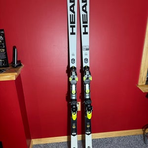 Racing 188 cm HEAD World Cup Rebels i.GS RD Skis With Bindings Max Din 20 (Used)