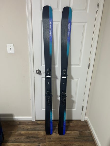 Salomon Stance 90 Skis 182, w/Salomon Strive12 Bindings, New