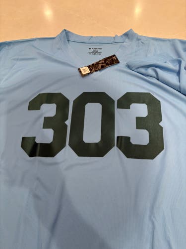 21 Senior Hockey Jerseys Team Set -blue/green