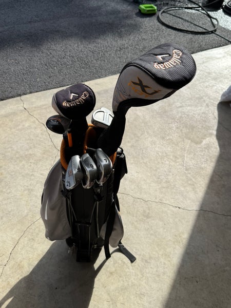 Men's 2019 Callaway Left Hand Clubs (Full Set) Junior 7 Pieces (Used)