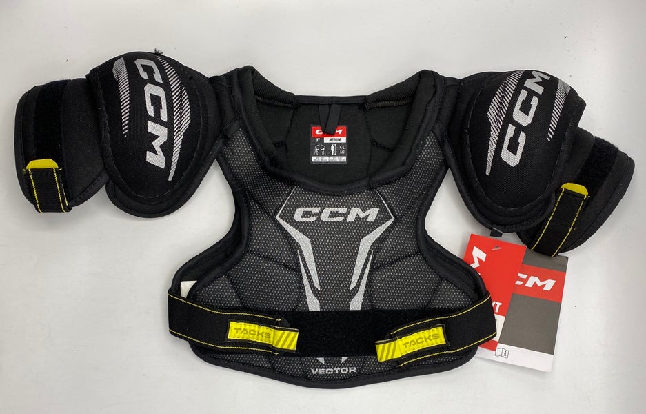 NEW CCM Vector Shoulder Pads, Yth Medium
