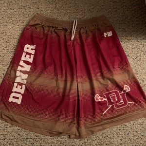 XL Denver Pioneer Lacrosse Shorts – Extra Large, Used, Great Condition
