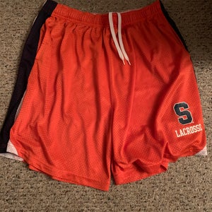 XL Syracuse Orange Lacrosse Shorts – Great Condition, No Rips
