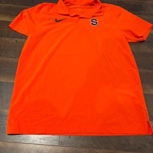 Syracuse lacrosse Orange Large Men's Nike Dri-Fit Shirt (Used)