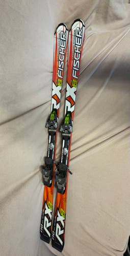 All Mountain 170 cm Fischer RX8 Skis With Bindings (Used)