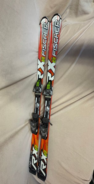 All Mountain 170 cm Fischer RX8 Skis With Bindings (Used)