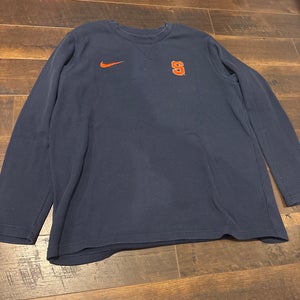 Syracuse lacrosse Blue Men's Large Nike Sweatshirt (New)