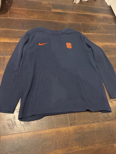Blue Men's Large Nike Sweatshirt (New)