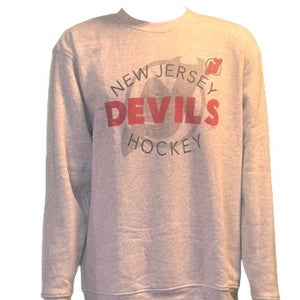 (Nj Devils long sleeve sweat shirt  3X