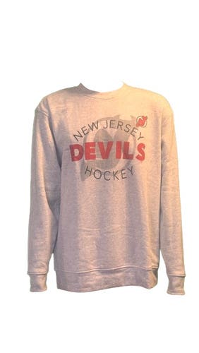 (Nj Devils long sleeve sweat shirt  3X