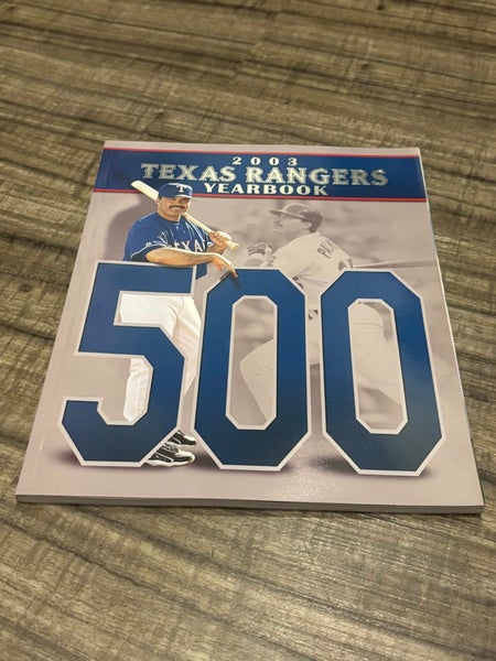 Vintage Texas Rangers MLB 2003 Yearbook