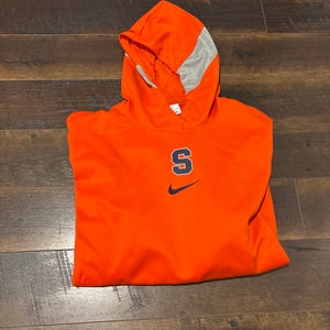Orange Men's Large Nike Sweatshirt (New)