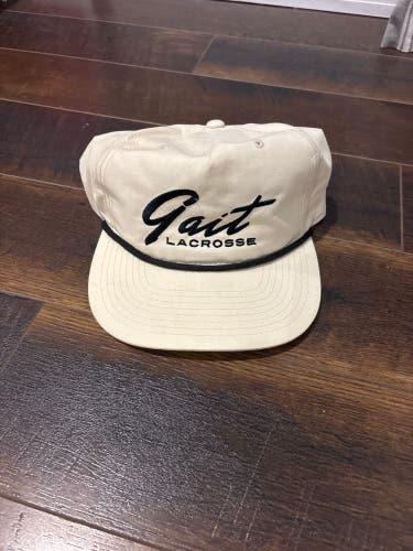White Adult Unisex One Size Fits All Gait Hat (Used)