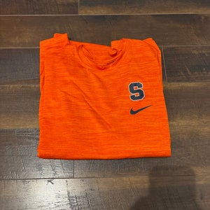 Orange Large Men's Nike Dri-Fit Shirt (New)