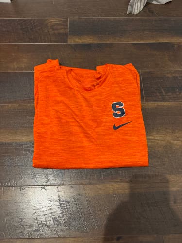 Orange Large Men's Nike Dri-Fit Shirt (New)