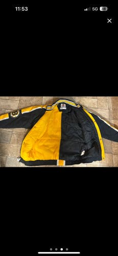 Yellow Men's Medium Starter Jacket (Used)