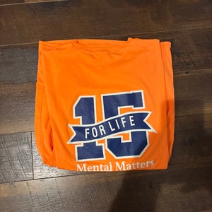 Orange Large Adult Unisex Nike Dri-Fit Shirt (Used)