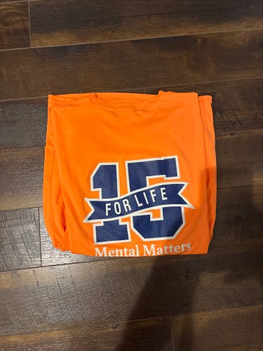 Orange Large Adult Unisex Nike Dri-Fit Shirt (Used)