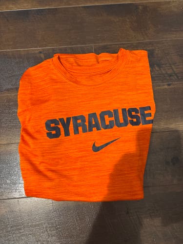 Orange Large Adult Unisex Nike Dri-Fit Shirt (New)