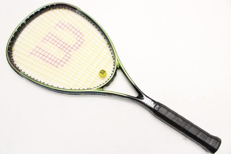 WILSON SLEDGE HAMMER 6.3 110 OVERSIZE TENNIS RACQUET (4 3/8) NEW GRIP!