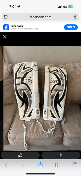 30" Brian's Zero G Goalie Leg Pads (Used)