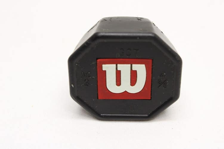 WILSON HYPER PRO STAFF / NCODE TENNIS RACQUET BUTTCAP. SIZE #3 (4 3/8) + STAPLES