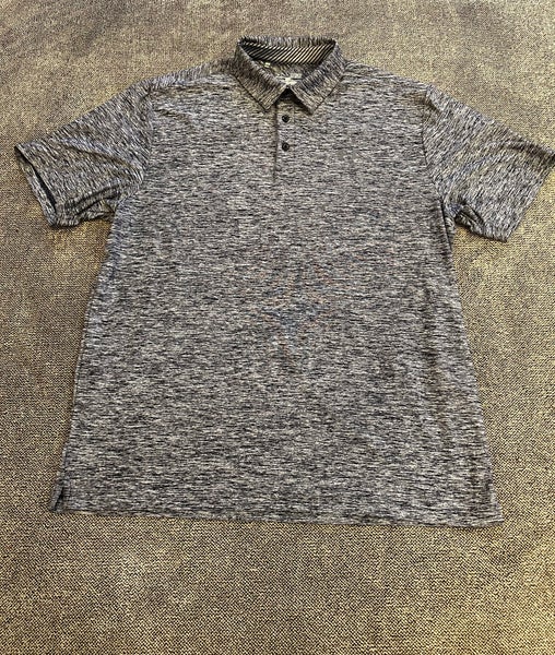 Under Armour HeatGear Loose fit grey/white polo shirt