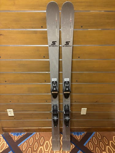 2024 Stockli Stormrider 88 Skis With Salomon Strive Bindings 175cm