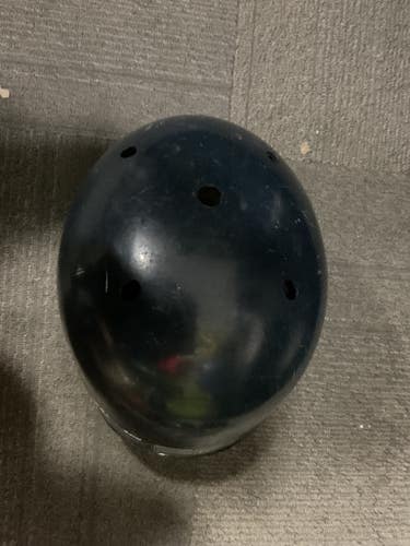 Used Schutt BATTING HELMET Batting Helmet No Mask Navy Blue SM 11614-S000223539