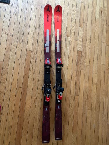 Atomic Redster G9 159 cm Racing Skis With Bindings Max Din 10 (Used)