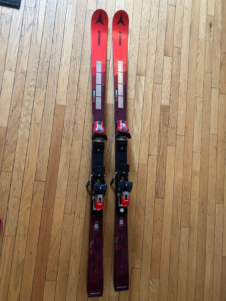 Atomic Redster G9 159 cm Racing Skis With Bindings Max Din 10 (Used)