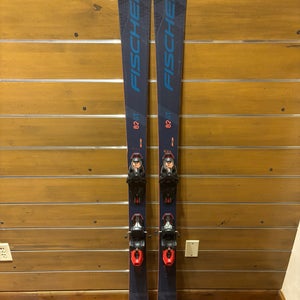 Fischer GT 82 Skis With Integrated Fischer Bindings 180cm