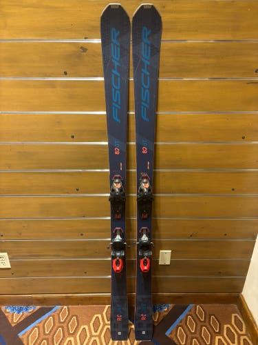 Fischer GT 82 Skis With Integrated Fischer Bindings 180cm