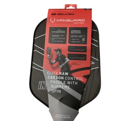Used Selkirk VANGUARD CONTROL Pickleball Racquet Black 11760-S000083275