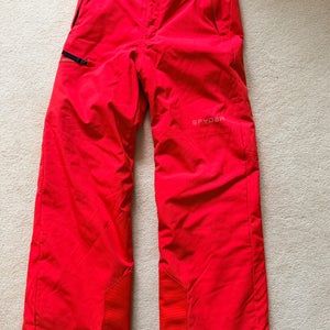 Red Size 16 Boys Spyder Pants (Used)
