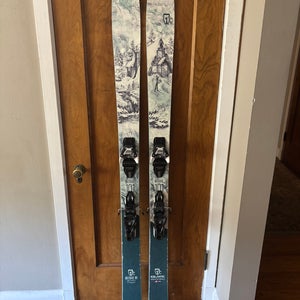 Icelantic Natural 101 185cm with Adjustable Salomon Warden MNC Bindings