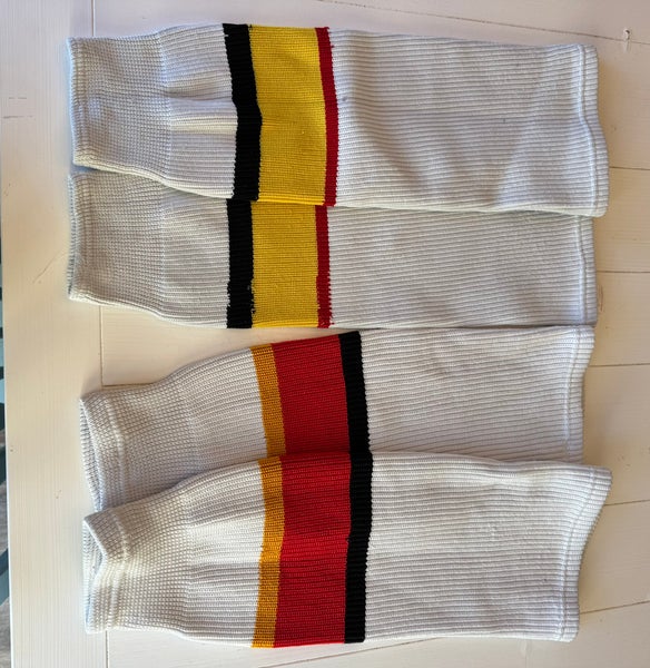 White Junior Medium K1 Socks (Used)
