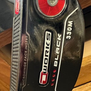 Used Odyssey OWORKS  BLACK 330M Mens Putter RH 11497-S000153022