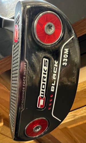 Used Odyssey OWORKS  BLACK 330M Mens Putter RH 11497-S000153022