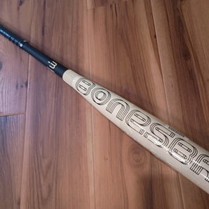 USED 2023 Warstic Bonesaber Hybrid 33.5/30.5 2 5/8" bbcor bball bat MBBSRHB23BH3