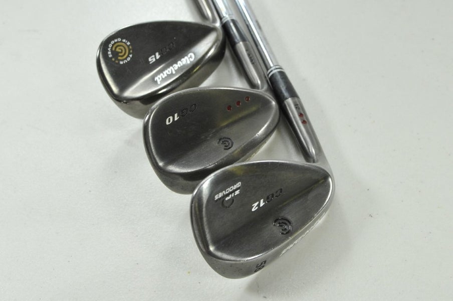 LEFT HANDED Cleveland CG15/CG10/CG12 Black Pearl 50*,54*,58* Wedge Set  #204229