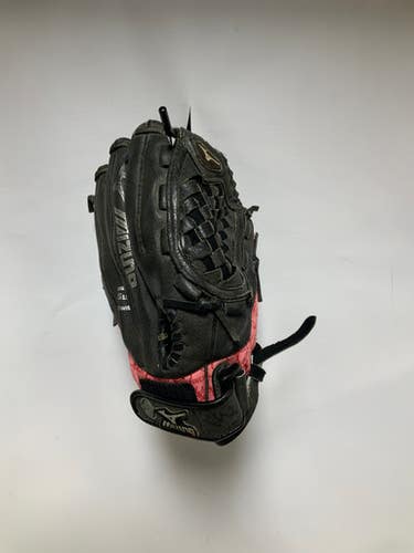 Used Mizuno GPP1107 BB/SB Glove RH Throw Black 11" 11823-S000035094