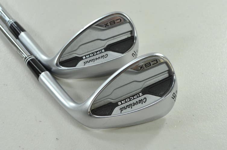 Cleveland CBX Zipcore 52*, 56* Wedge Set Right DG Spinner 115g Steel # 204335