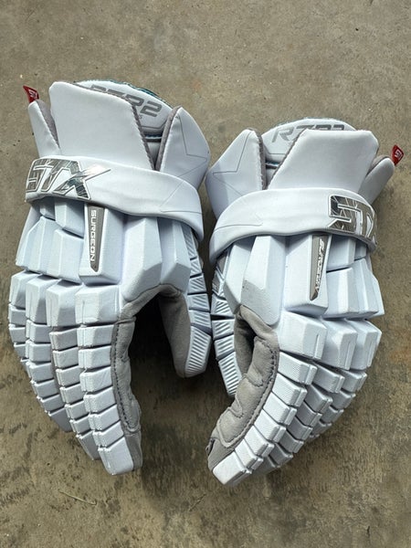 STX Surgeon RZR2 Lacrosse Gloves Large (Used)
